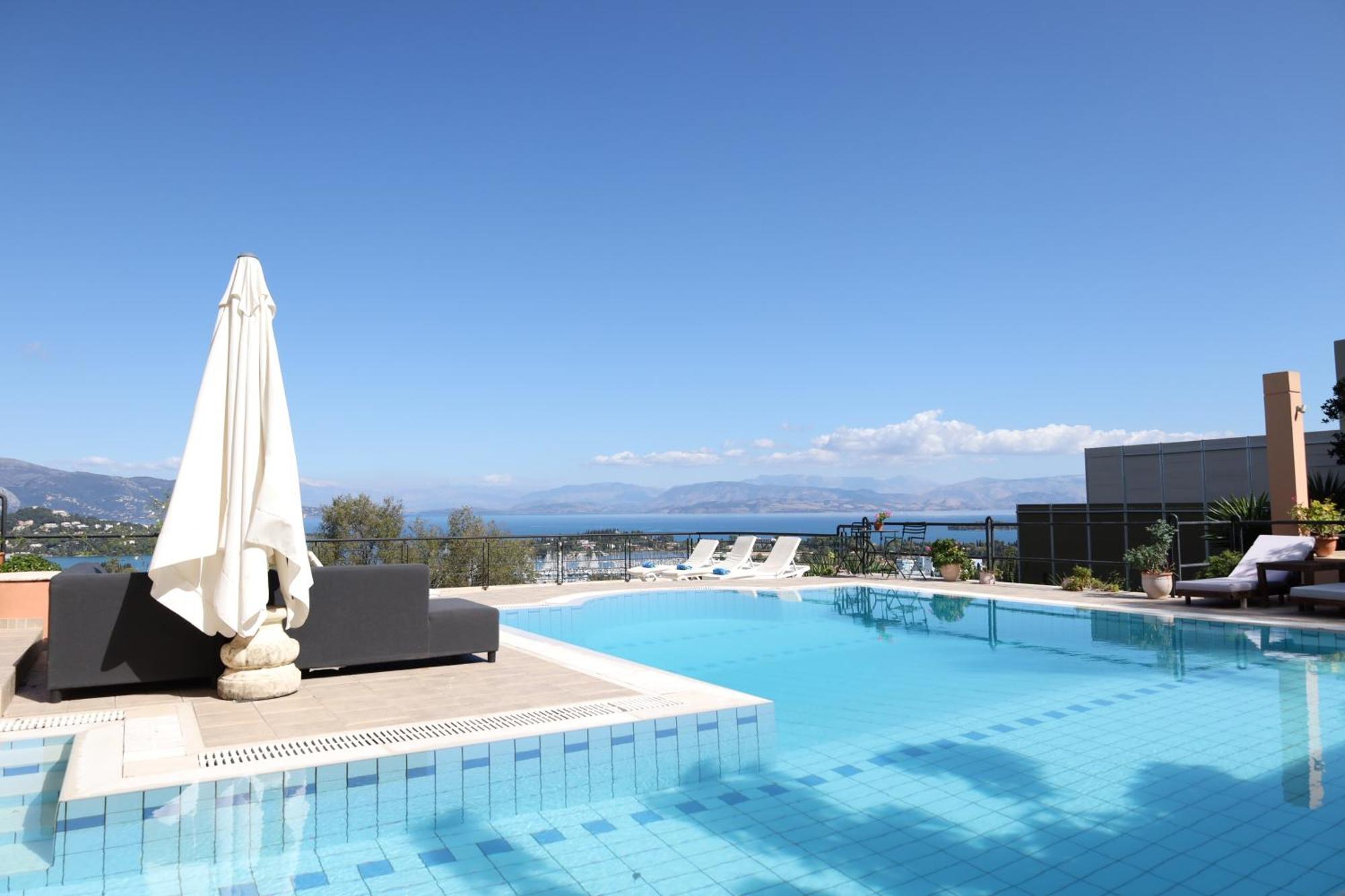 Casa T With Amazing Views In Corfu Kontokali Exterior foto