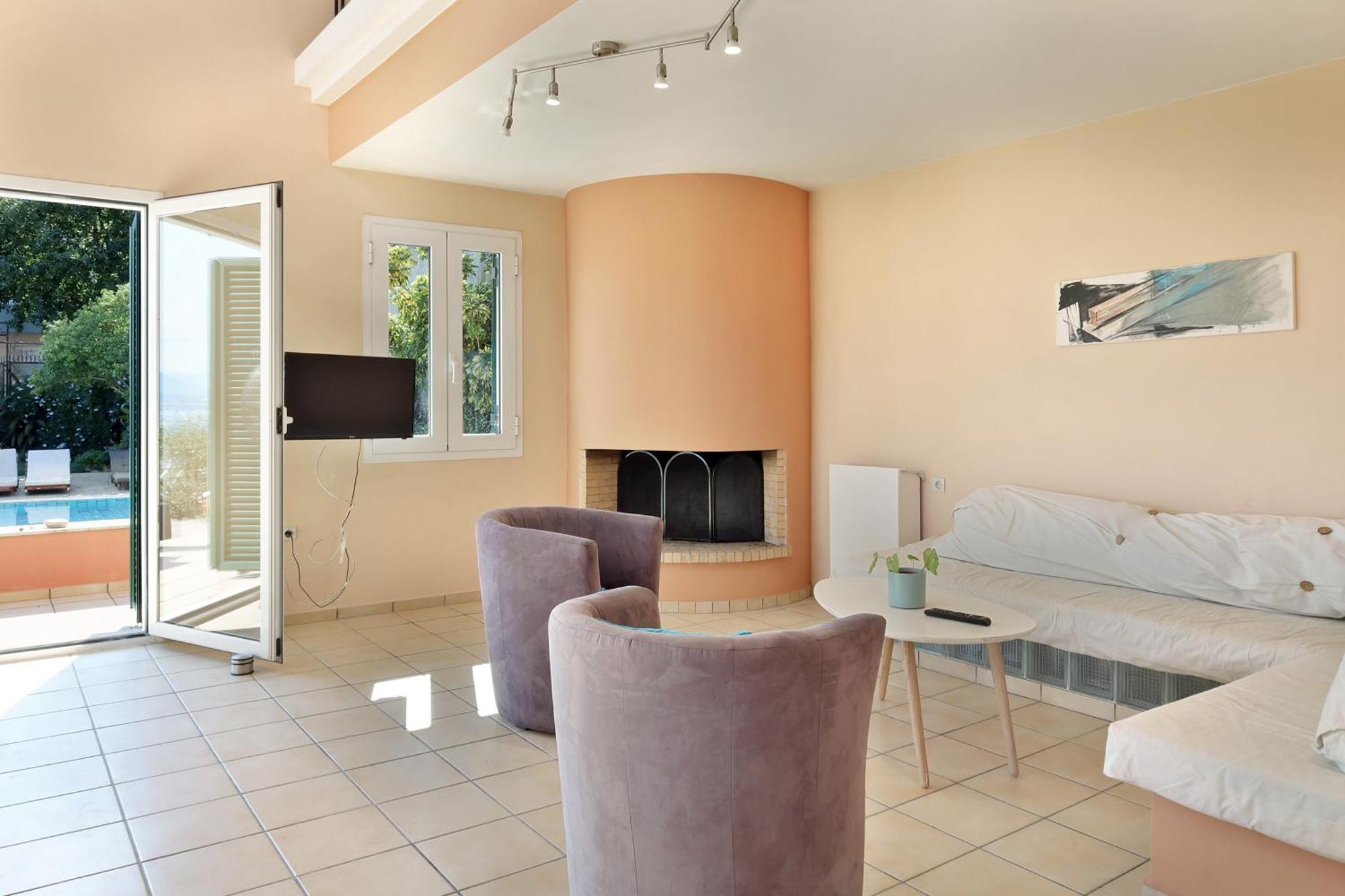 Casa T With Amazing Views In Corfu Kontokali Exterior foto